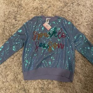 NWT QUEEN OF SPARKLES sweater